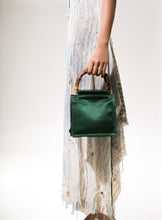 Load image into Gallery viewer, Bamboo Bag - Dark Green
